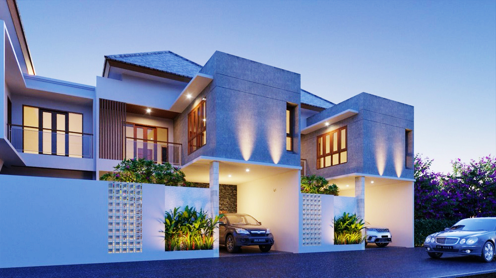 Dijual Rumah Baru 2 Lantai Ada Kolam Renang di Sanur Denpasar Bali Dekat Pantai Sanur, Pantai Matahari Terbit, Plaza Renon, Grand Lucky Sanur Bali